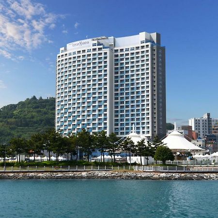 Utop Marina Hotel&Resort Yeosu Esterno foto