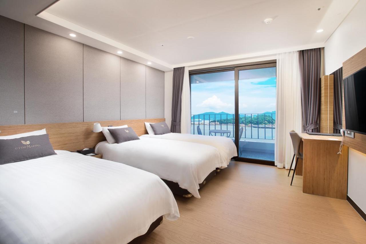 Utop Marina Hotel&Resort Yeosu Esterno foto